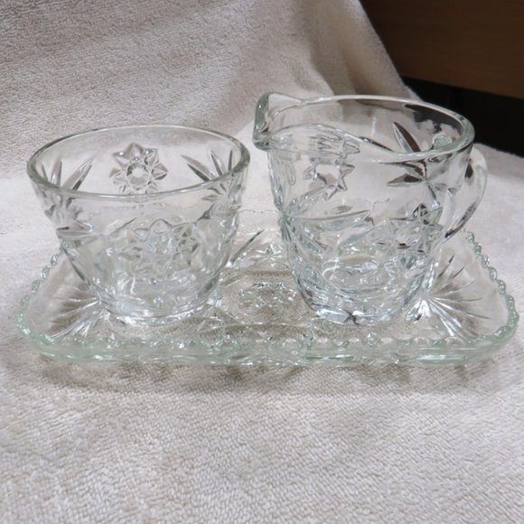 Anchor Hocking 3-Piece Prescut Star of David Set - Beautiful! - Picture 1 of 8
